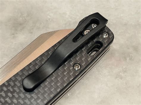 Black Titanium Deep Carry Pocket Clip For Qsp Penguin Knife Etsy