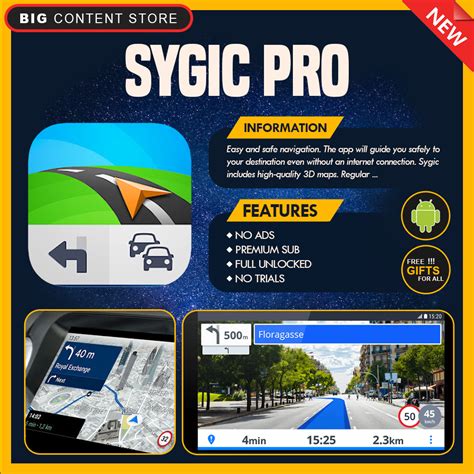 Sygic Gps Premium Offline Maps For Android Lifetime Premium Modded