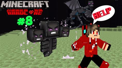 Killing Ender Dragon And Wither Both In Minecraft Hardcore 8 YouTube