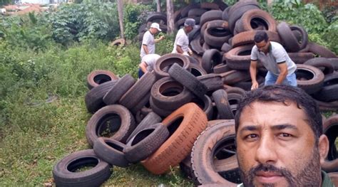 Coleta De Pneus A O De Combate Dengue Em Gurinhat