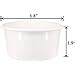 Belinlen Set Oz Disposable White Ice Cream Cups With Lids Medium