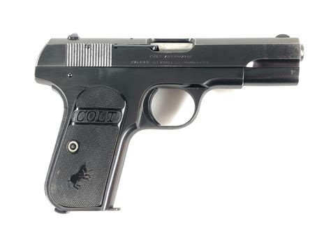 Sold Price COLT MODEL 1903 POCKET HAMMERLESS 32 ACP PISTOL Invalid