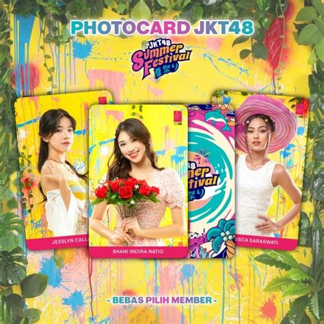 Jual Photocard Jkt48 Summer Festival Unofficial Shopee Indonesia