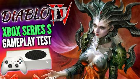 Xbox Series S Diablo Iv Gameplay Test Primeiras Impress Es Youtube