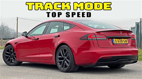 True Top Speed Of The Tesla Model S Plaid On Autobahn In Track Mode Youtube