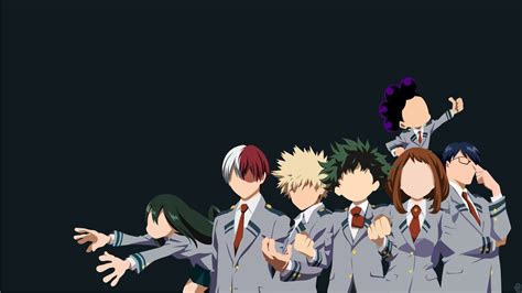 Mha Minimalist Wallpapers Wallpaper Cave