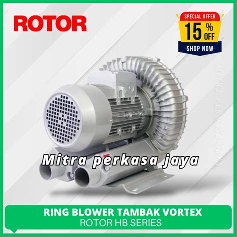 Jual Ring Blower Rotor Hp Kw Centrifugal Blower Vortex Tambak Kolam