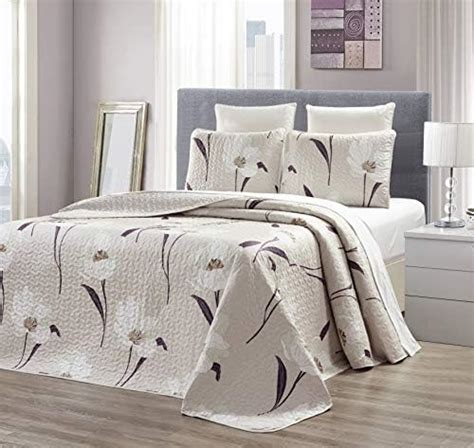 Amazon Grandlinen Piece Fine Printed Oversize X Quilt