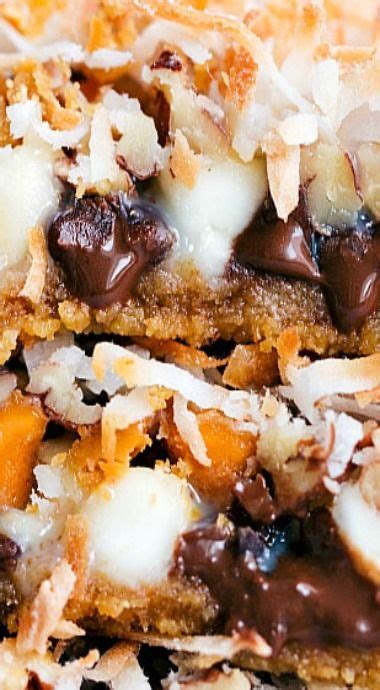 7 Layer Bars Graham Cracker Crust Graham Crackers Classic Desserts Easy Desserts Seven Layer