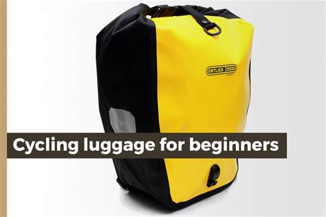 Cycling Luggage For Beginners Find Out The Best Ways To Carry Stuff On