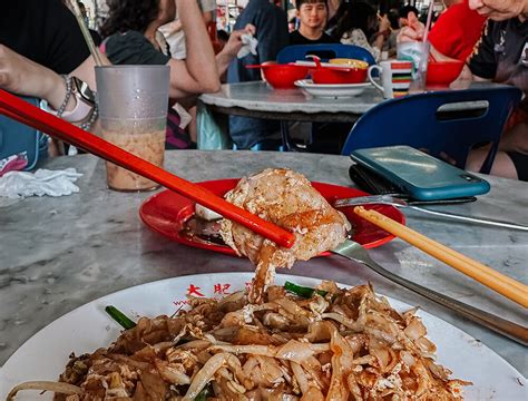 Penang Famous Tiger Char Kuey Teow Peanut Couple