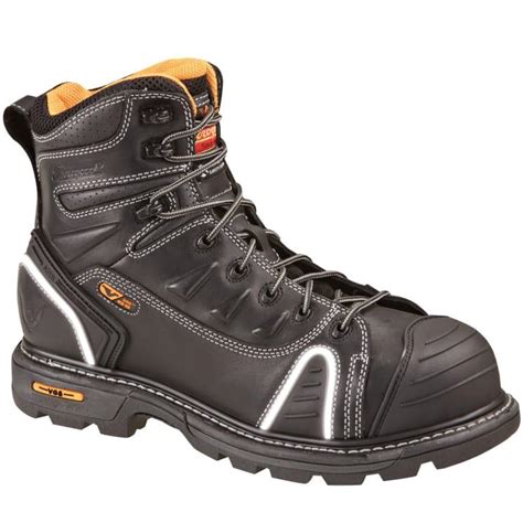 Thorogood Mens Gen Flex2 Black Lace To Toe Composite Safety Boot By Thorogood At Fleet Farm