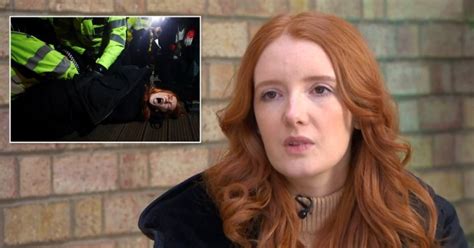 Sarah Everard Protester ‘never Felt So Scared As Met Police Pinned Her