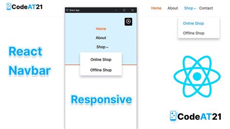 React Navbar Dropdown Menu Responsive How To Create React Navbar Menu