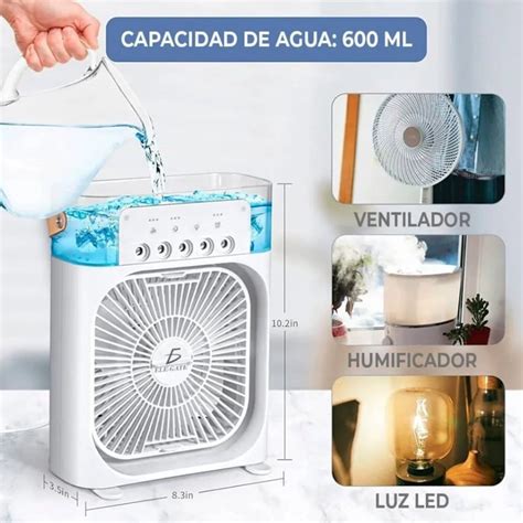 Ventilador Port Til Humificador Enfriador Aire Acondicionado En Oem