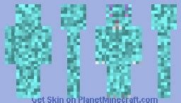 blue cat girl Minecraft Skin