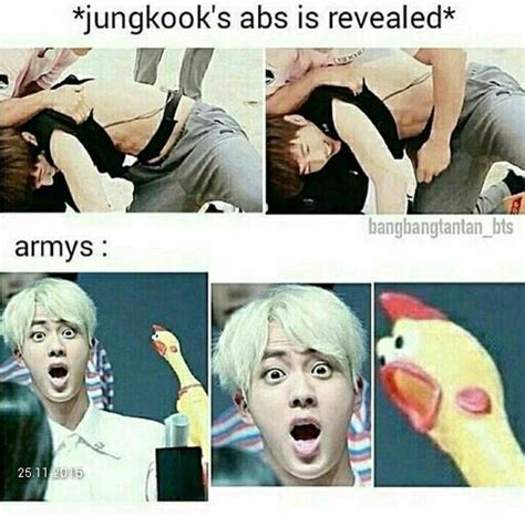 Lmao Jin S Face Is Worldwide Handsome Jungkook Abs Bts Bangtan Boy