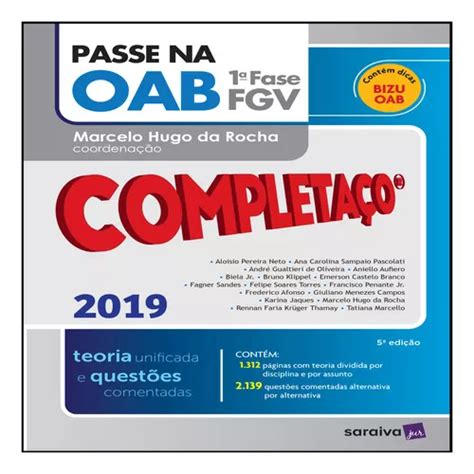 Passe Na Oab Completa O Fase Fgv Teoria Unifica De Rocha