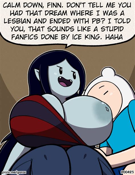 Rule 34 1boy 1girls Adventure Time English Text Fangs Female Finn The Human Funny Garabatoz