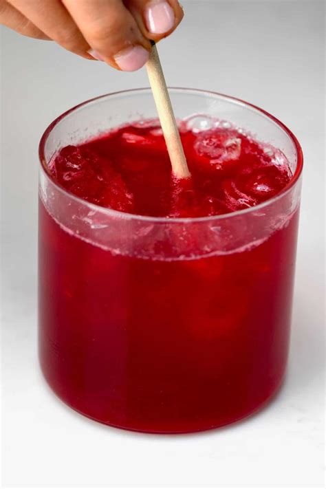 Glass Of Cranberry Juice