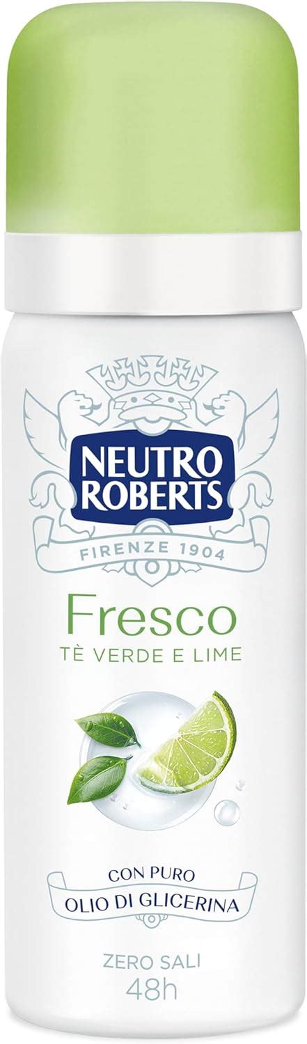 Neutro Roberts Deodorante Spray Fresco Verde T Verde E Lime Zero