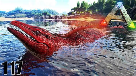 JE CHASSE LE MONSTRUEUX ALPHA MOSASAURUS ARK Survival Evolved