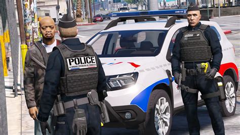 Gta Patrouille Avec La Bst Dans Les Quartiers Chaud Lspdfr