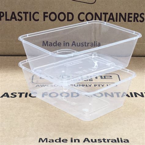 Ml Freezer Grade Rectangle Plastic Takeaway Container Carton