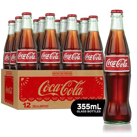 Coca Cola De México 355ml Glass Bottles Thenorthboro