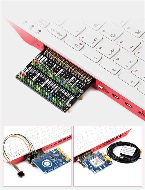 Raspberry Pi 400 Gpio Header Adapter B 2x 40 Pin Waveshare