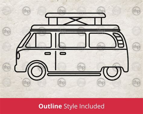 Camper SVG Campervan Svg Camper Van Svg Travel Svg Road Etsy Canada