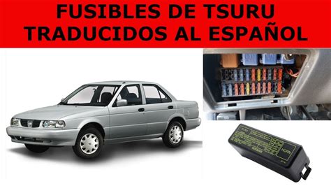 Fusibles De Tsuru En Espa Ol Youtube