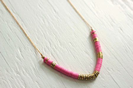 Heishi Bead Necklace Tutorial A Common Thread