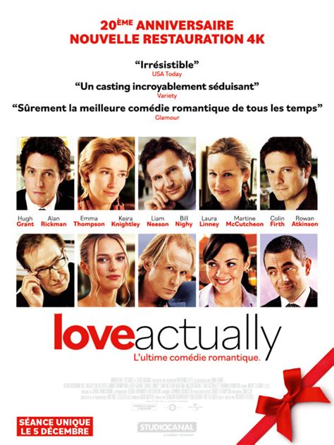 Love actually A l affiche Cinéma Megarex à Haguenau