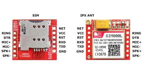 SIM800L GSM Module Pinout Datasheet Equivalent Circuit 55 OFF