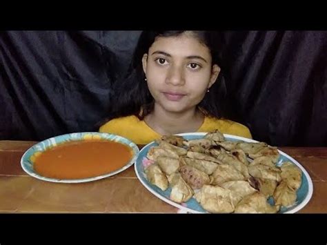 Spicy Momo Eating Challenge Video L Momo Mukbang Asmr Food Youtube