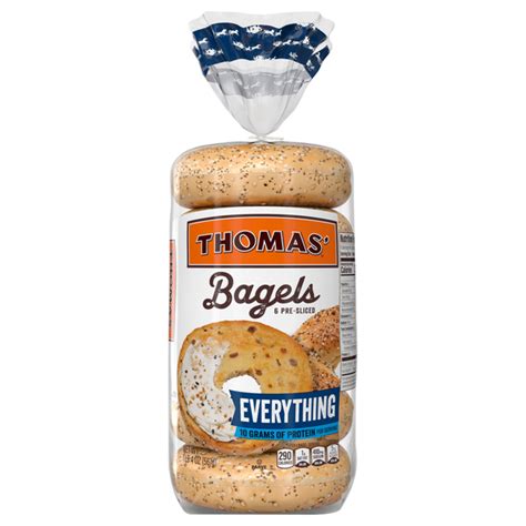 Save On Thomas Everything Pre Sliced Bagels Ct Order Online