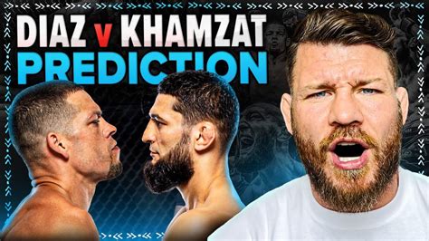 Bisping Nate Diaz Vs Khamzat Chimaev Prediction Ufc Preview