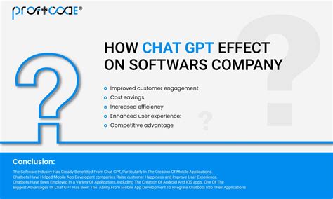 The Impact of ChatGPT on Software Companies: A Comprehensive Analysis ...