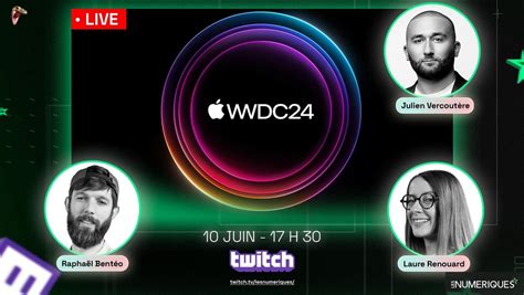 Live Twitch spécial Apple WWDC suivez la conférence en direct avec