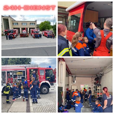 Freiwillige Feuerwehr Großräschen Nord 24 h Dienst der Jugendfeuerwehr