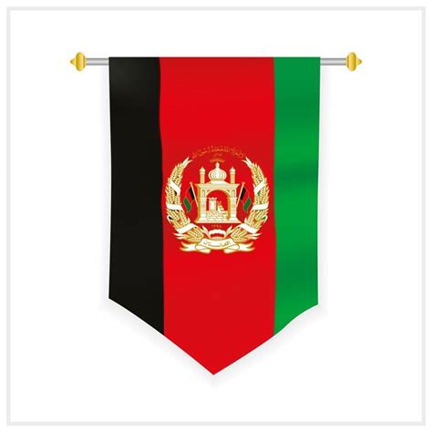 Premium Vector | Afghanistan wall flag and afghanistan wall hanging ...