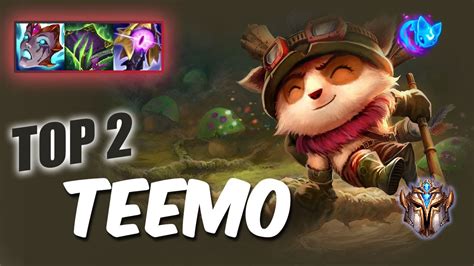 [wild Rift] Teemo Top 2 S10 Rush Challenger Ranked Game Build Youtube