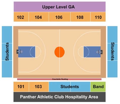 Gsu Sports Arena Tickets in Atlanta Georgia, Gsu Sports Arena Seating ...