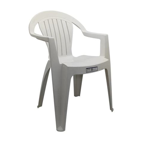 Silla De Plástico Polycar Blanca Walmart