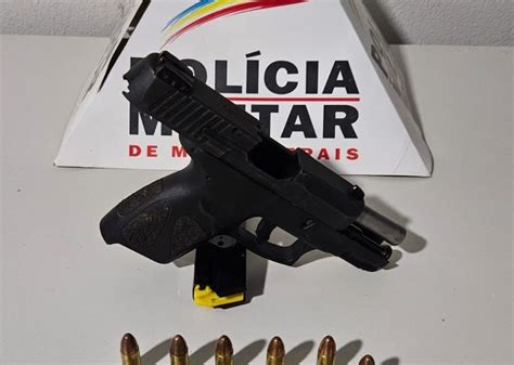 Homem Preso Por Porte Ilegal De Arma De Fogo Na Mg Em Formiga