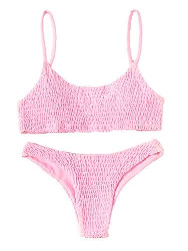 Best Smocked Bandeau Bikini Tops According To Customer Reviews