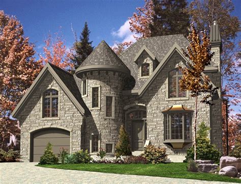 House Plans With Turrets Page 1 At Westhome Planners