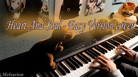 Heart And Soul Easy Version [piano Cover] Youtube