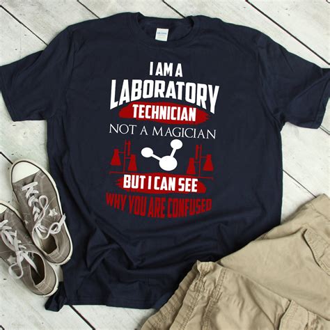 Lab Tech Shirt Funny Lab Tech T Laboratory Technician T Etsy